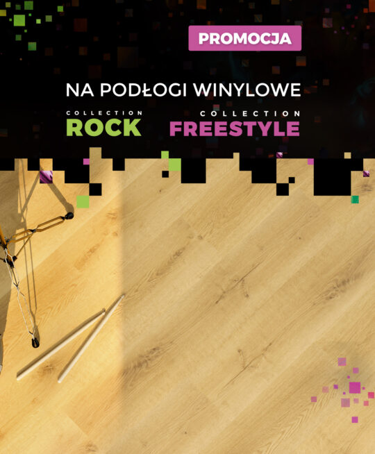 Zdjęcie - Wsłuchaj się w melodię obniżek – promocja na podłogi winylowe ROCK i FREESTYLE