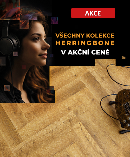 Fotografie - Udávejte rytmus v akční ceně s rybí kostí VIN IN!