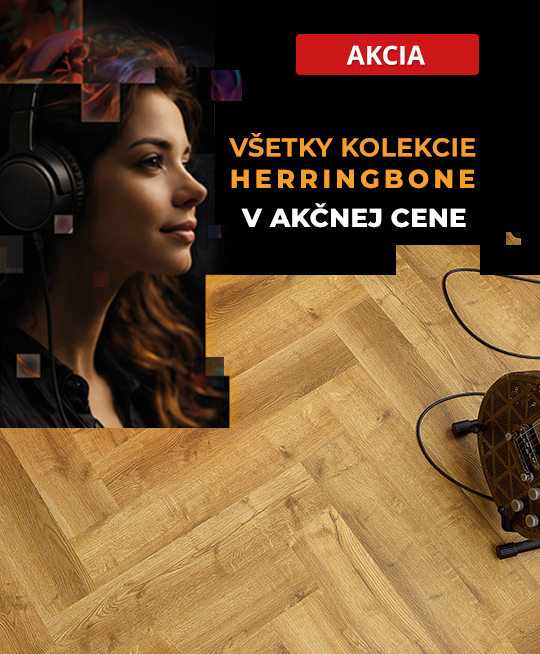 Foto - Udávajte rytmus v akčnej cene s vzorom rybej kosti VIN IN!